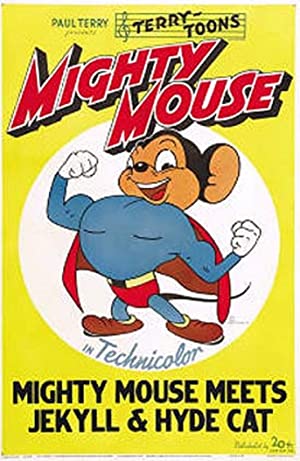 Mighty Mouse Meets Jekyll And Hyde Cat
