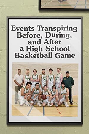 Events Transpiring Before, During, And After A High School Basketball Game